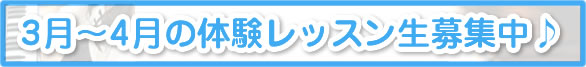 体験レッスン実施中